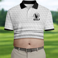 It's Not A Dad Bod It's A Father Figure Men's Funny Golf Shirts, Father's Day Golf Gift
