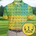 Watermelons Funny Boob Pattern Golf Polo Shirt, Men's Golf Shirt, Printed Golf Shirts