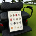 Evolution Of The Golf Ball Canvas, Golf Wall Art, Gift For Golfer