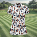 Sasquatch Golf Shirt, Bigfoot Shirt, Fun Womens Golf Shirts, Matching Golf Shirts, Ladies Golf Shirts