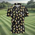 Rubber Duck Golf Polo Shirt, Golf Tops For Men, Hawaiian Golf Shirts, Golfing Apparel