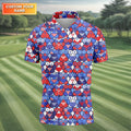 Golf Polo Shirt For Men, Hilarious Golf Shirt, Dad Golf Gift