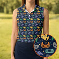 Video Game Controller Hawaiian Golf Shirt, Women's Golf Tops, Ladies Golf Shirts