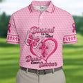 Blessed To Be Called Breast Cancer Survivor Golf Shirt, Mens Golf Polo, Golf Shirts For Men