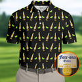 Fore-ona Extra Find Your Fairway Beer And Lime Men's Funny Golf Shirts, Golf Shirts For Men