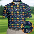 Video Game Controller Hawaiian Golf Shirt, Men's Golf Shirt, Polo Shirts For Men