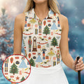 Vintage Nutcracker Christmas Golf Shirt, Women's Golf Tops, Cute Golf Outfit, Golf Gift For Ladies
