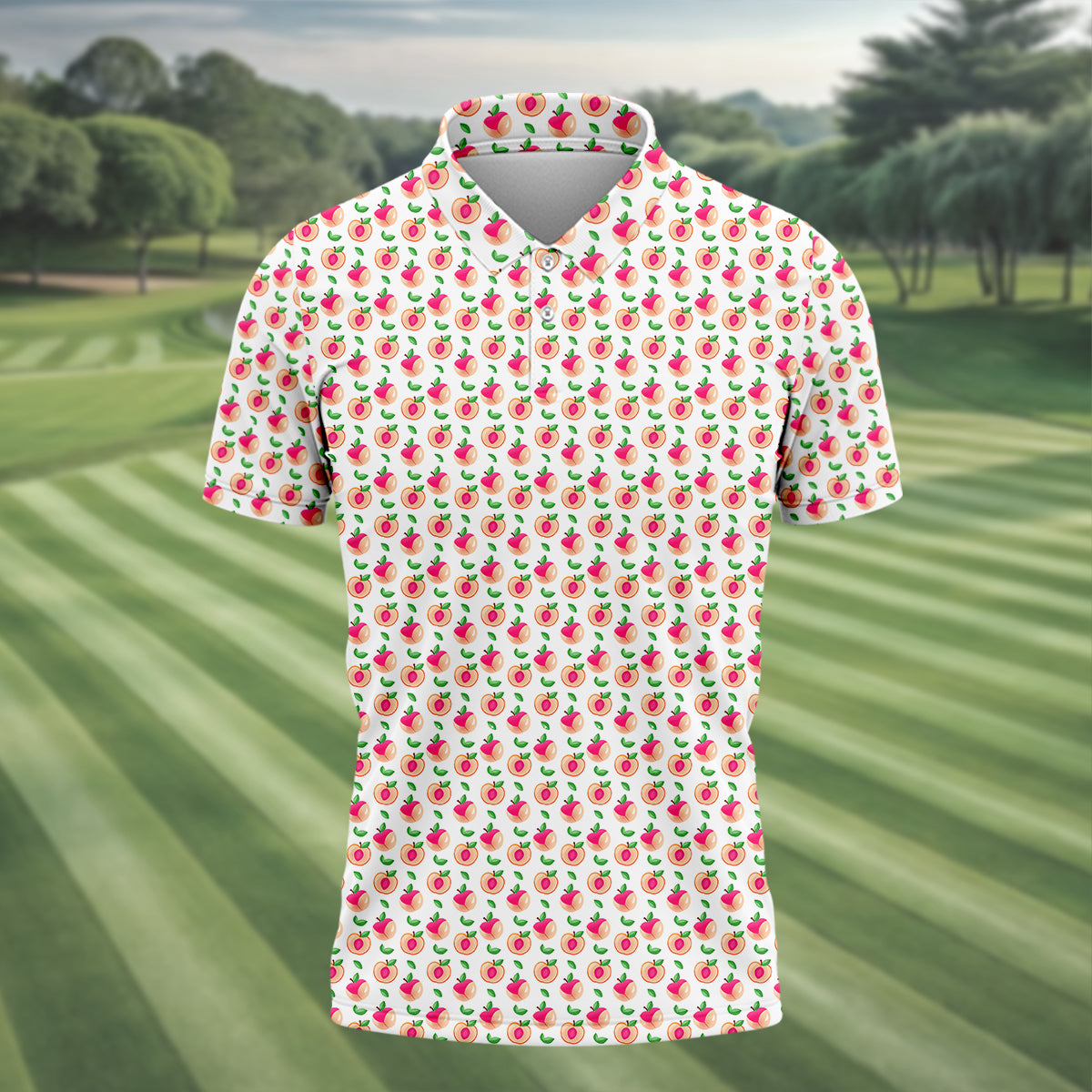 Funny Men's Golf Polo Shirt, Dad Golf Shirt, Christmas Golf Gift
