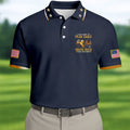 I Just Want To Play Golf Drink Beer And Take Naps Navy Golf Shirt, Men's Funny Golf Shirts