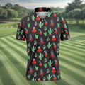 Funny Golf Polo Shirt For Men, Skull Golf Shirt, Dad Golf Gift