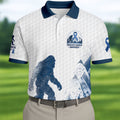 Bigfoot Prostate Cancer Awareness Polo Shirt, Mens Golf Polo, Printed Golf Shirts