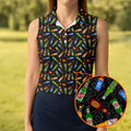 Beer Bottle Funny Golf Shirt, Golf And Beer Golf Shirt For Women, Ladies Golf Shirts, Women's Polo Shirt