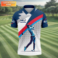 Swing Golfer Men's Golf Polo Shirt, Golfers Gift, Mens Golf Gift