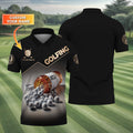 Happy Pills Men's Golf Polo Shirt, Golfing Apparel, Mens Golf Gift, Funny Golf Shirt