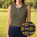 Golf Hub Repeat Logo Golf Top, Funny Golf Community Design, Golf Shirts For Women