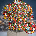 Festive Christmas Golf Tops For Men, Christmas Golf Shirt, Polo Shirts For Men, Golf Gift For Men