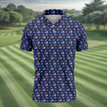 Funny Hands Golf Polo Shirt For Men, Fun Golf Shirt For Men, Christmas Golf Gift, Dad Golf Gift