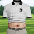 It's Not A Dad Bod It's A Father Figure Men's Funny Golf Shirts, Father's Day Golf Gift