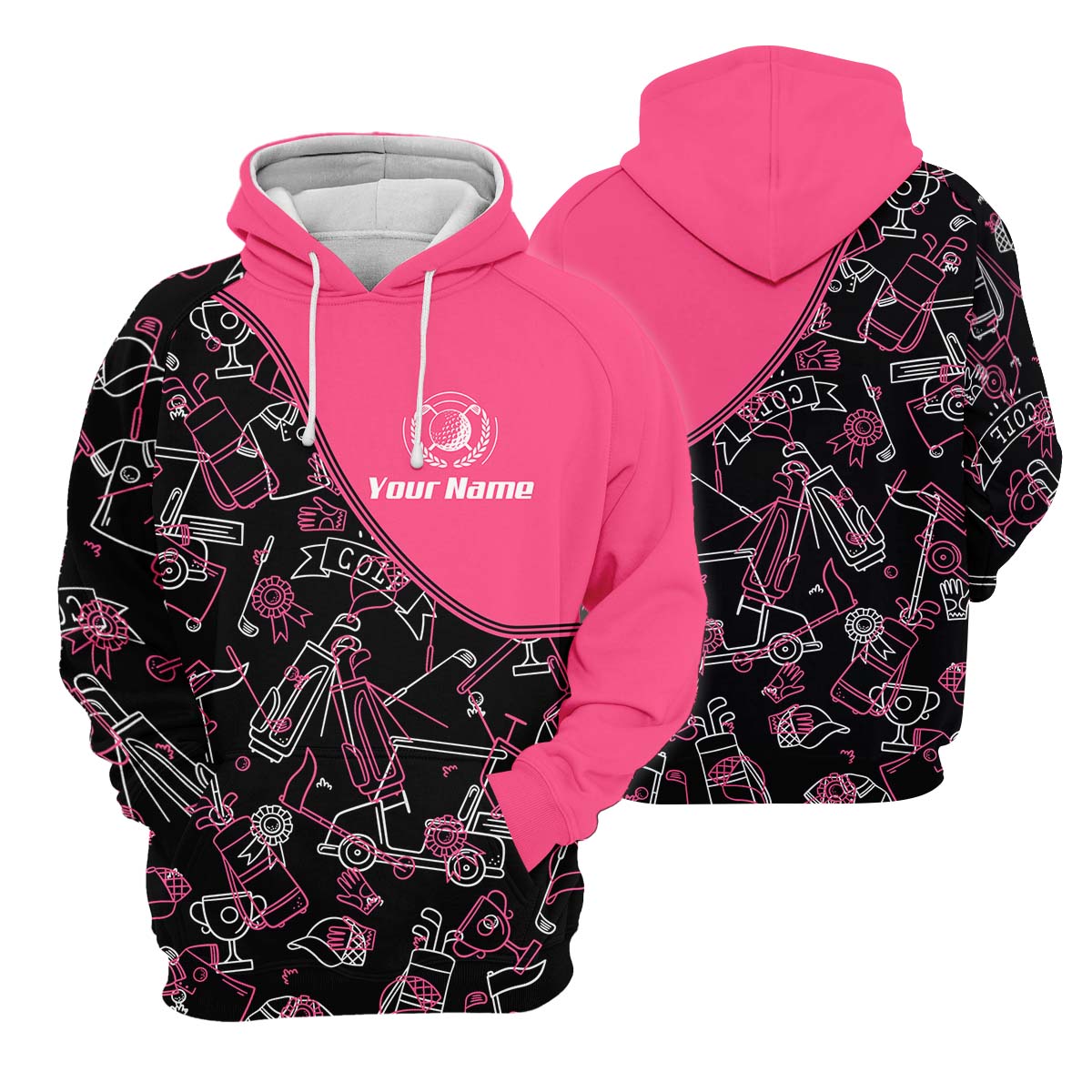 Custom Womens Golf Polo Shirt, Women's Golfing Clothes, Golfing Apparel, Womens Golf Gifts