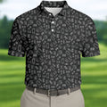 Video Game Controller Seamless Pattern Hawaiian Golf Shirt, Men's Golf Shirt, Polo Shirts For Men