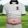 It's Not A Dad Bod It's A Father Figure Men's Funny Golf Shirts, Father's Day Golf Gift