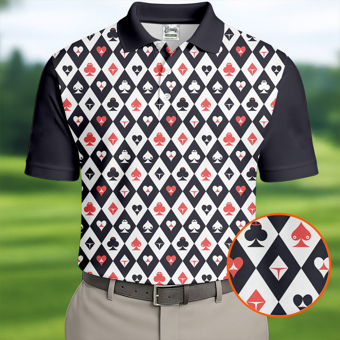 Casino Royale Dirty Argyle Adult Humor Golf Tops For Men, Valentines Golf Gift, Polo Shirts For Men
