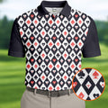 Casino Royale Dirty Argyle Adult Humor Golf Tops For Men, Valentines Golf Gift, Polo Shirts For Men