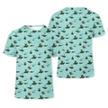 Playful Cartoon Golfer Golf Polo Shirt, Golf Gifts For Men, Golf Gift Ideas