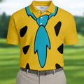 Yellow Stone Age Costume Hawaiian Golf Shirt, Mens Golf Polo, Golf Shirts For Men