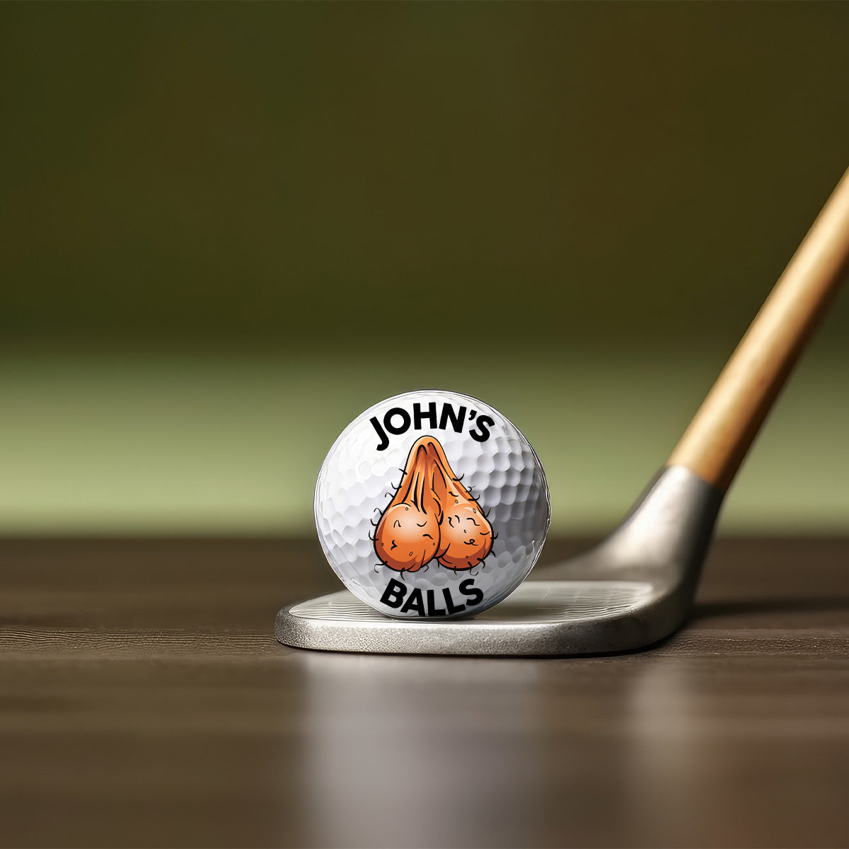 Funny Golf Balls, Golf Decor, Golf Gift For Men, Christmas Golf Gifts