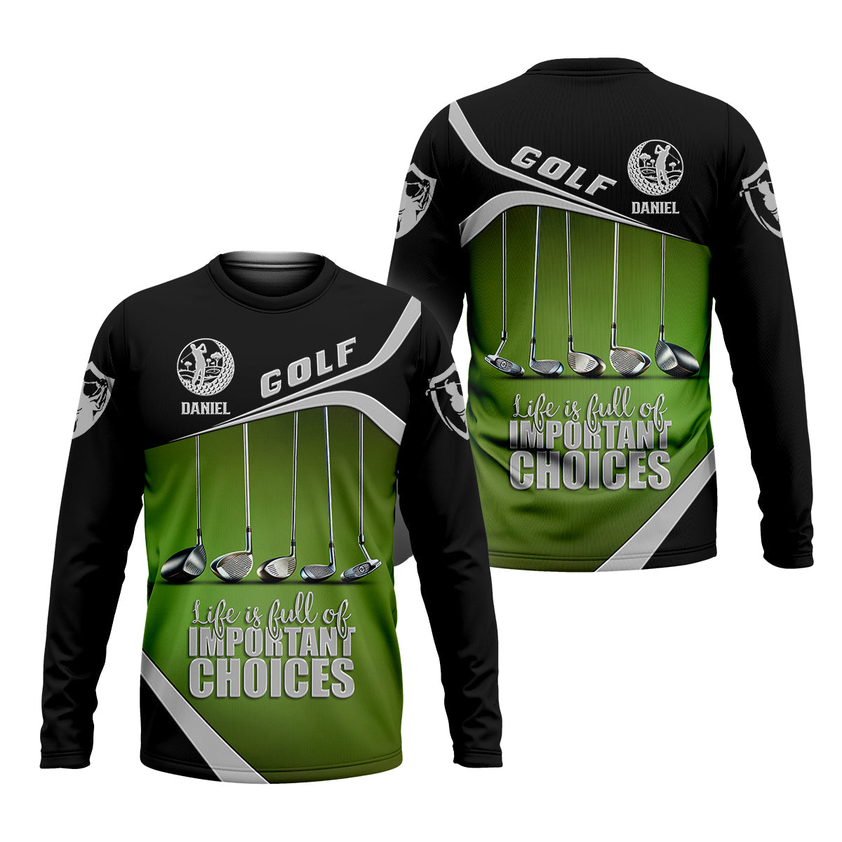 Life Is Full Of Important Choice, Custom Golf Shirt, Personalized Golf Shirt, Unique Gift For Golfer