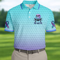 You Matter Suicide Prevention Skeleton Pocket Logo Polo Shirts For Men, Mens Golf Polo