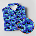 Blue Fun Womens Golf Shirts, Unique Gift For Golfer, Ladies Sleeveless Polo, Golfing Apparel