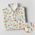 Mine Mine Mine Golf Shirt, Funny Seagull Beach Pattern, Golf Shirt For Men