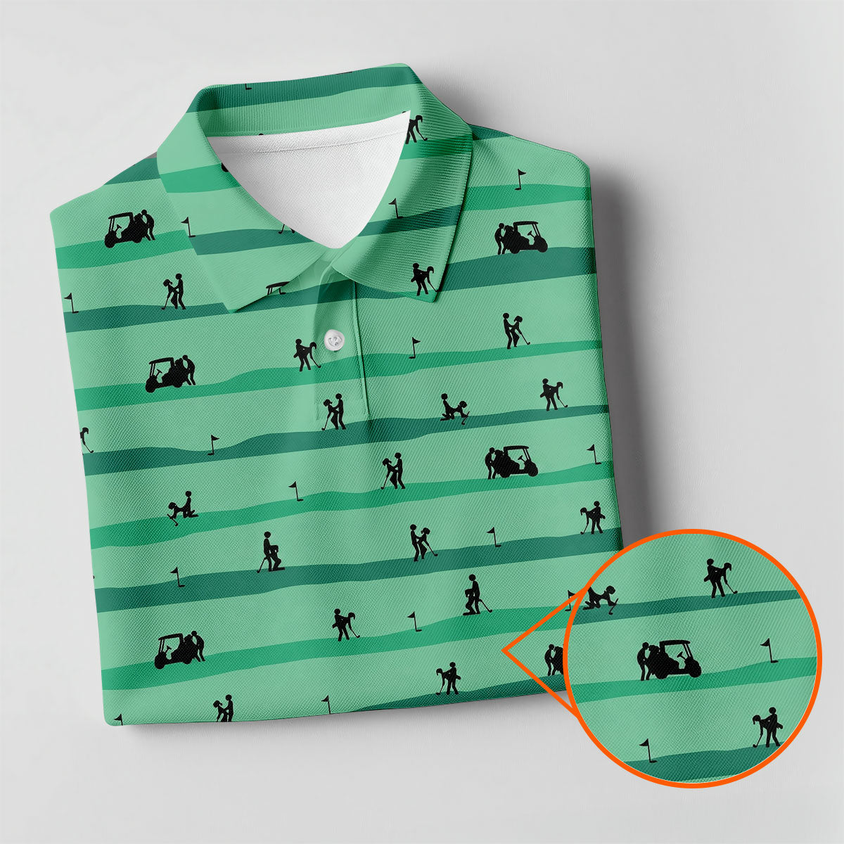 Funny Couple On Golf Course Polo Shirt, Naughty Golf Shirts For Men, Mens Golf Apparel