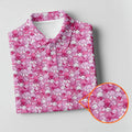 Pink Breast Cancer Hearts And Ribbons Polo Shirt, Golf Tops For Women, Women’s Golf Polo