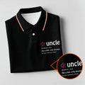 Druncle Like A Dad Only Drunker Father's Day Golf Shirt, Men's Funny Golf Shirts, Golf Gift For Dad