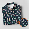 Boho Succulent And Cactus Hawaiian Golf Shirt, Mens Golf Polo, Printed Golf Shirts