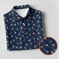Tropical Cocktail Pinup Pattern Golf Shirt, Women’s Golf Apparel, Golf Polo For Women