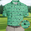 Funny Couple On Golf Course Polo Shirt, Naughty Golf Shirts For Men, Mens Golf Apparel