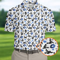 Funny Dirty Adult My Favorite Thing To Do Is You Fun Men's Golf Polos, Men's Golf Polo, Golf Gift For Men