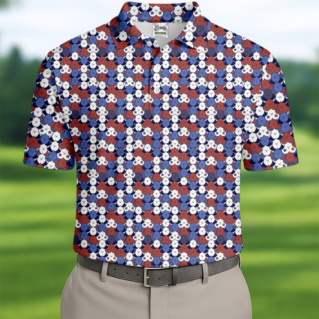 Funny Men's Golf Polo Shirt, Funny American Golf Shirt, Fun Golf Polo Shirt, Golf Gift For Him