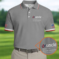 Druncle Like A Dad Only Drunker Father's Day Golf Shirt, Men's Funny Golf Shirts, Golf Gift For Dad