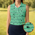 Funny Couple On Golf Course Polo Shirt, Naughty Golf Tops For Women, Ladies Golf Shirts
