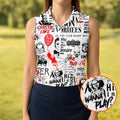 Never Stop Dreaming Halloween Golf Shirt, Fun Womens Golf Shirts, Ladies Golf Tops