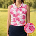 Funny Pink Frosted Cookie Adult Golf Shirt, Women’s Golf Tops, Golf Polo For Women