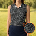 Video Game Controller Seamless Pattern Hawaiian Golf Shirt, Women's Golf Tops, Ladies Golf Shirts