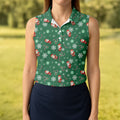 Hood Crew Merry Christmas Funny Print Golf Shirt, Christmas Golf Shirt, Golf Gifts For Women, Fun Golf Shirt