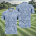 Summer Palms Golf Polo Shirt, Mens Golf Gift, Funny Golf Shirt