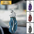 Golf Bag Keychain, Custom Key Chain, Golf Accessories, Gift For Golf Lover